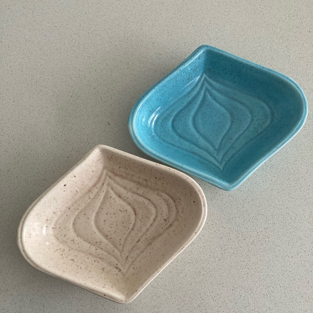 Handmade pottery jewelry dishes